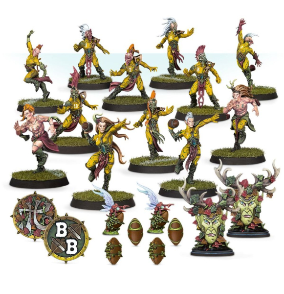 Warhammer - Blood Bowl: Team Wood Elf - The Athelorn Avengers